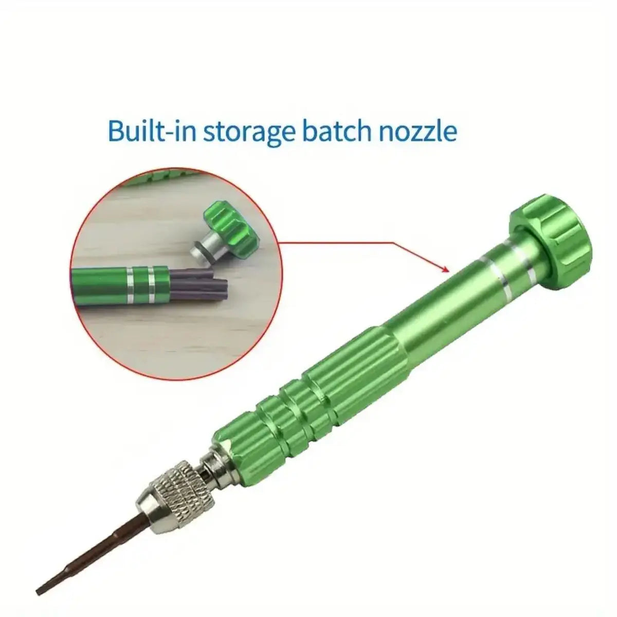 1Pc 5-In-1 Multifunctional Small Screwdriver Kit Repair Tool for Eyeglass, Sunglasses, Electronics, Cellphone, Jewelry and More